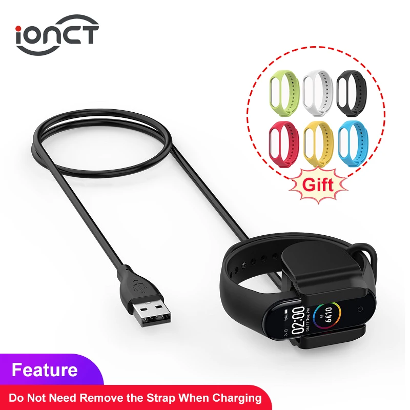 Зарядное устройство iONCT USB для Xiaomi Mi Band 4 Сменный Адаптер зарядного устройства