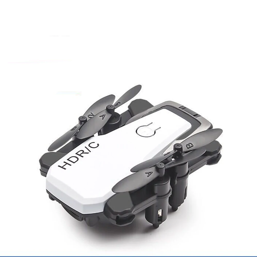 D2 радиоуправляемые вертолеты мини-Дрон 2,4G FPV 1080P HD камера светодиодный фонарь для ночной навигации RC игрушки-Квадрокоптеры для детей дропшиппинг