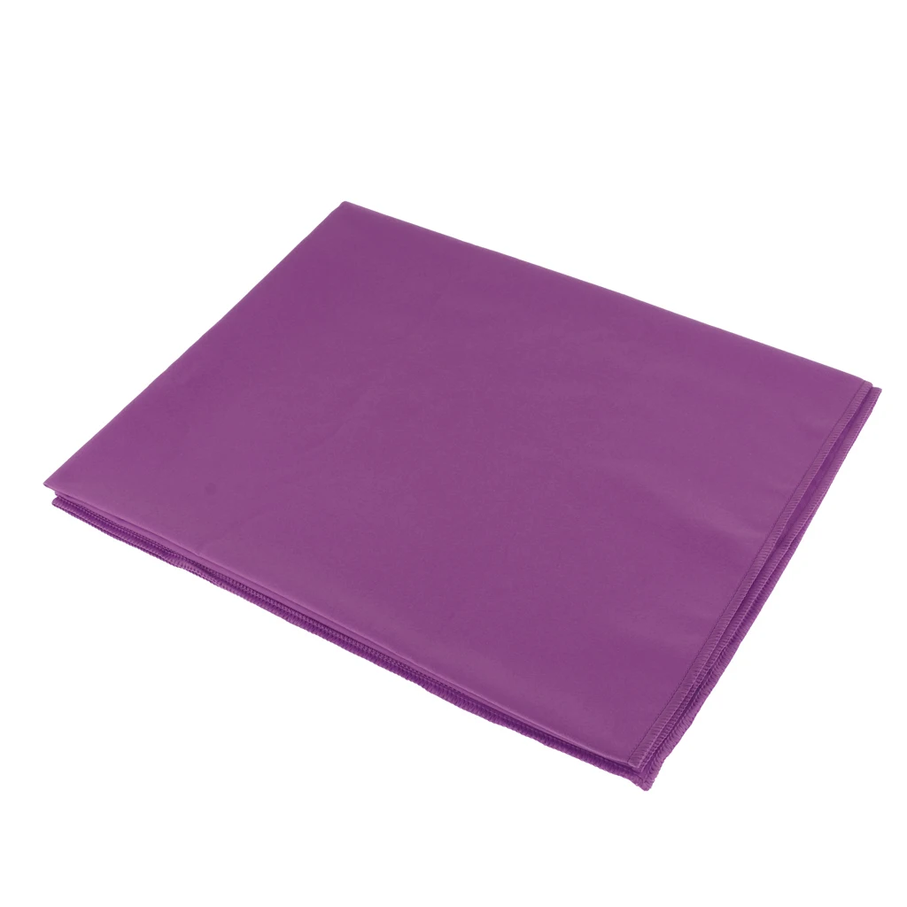 Purple Многофункциональное полотенце из микрофибры для спорта и путешествий-быстрое высыхание, легкий и дышащий, различные цвета на выбор - Цвет: Purple