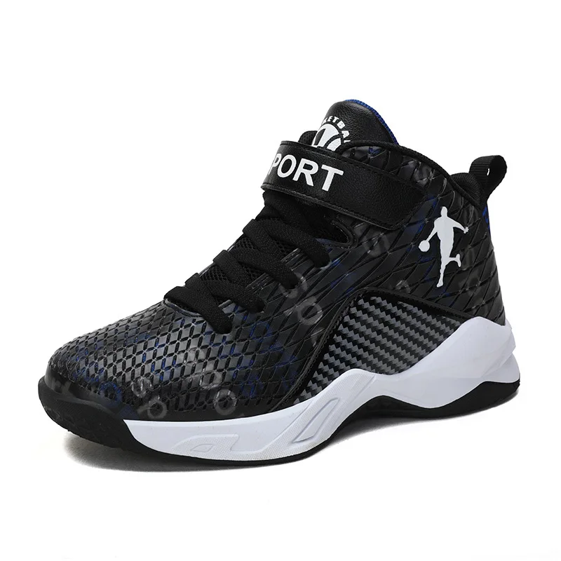 BOUSSAC Thick Sole Boys Jordan Basketball Shoes Soft Non slip Kids