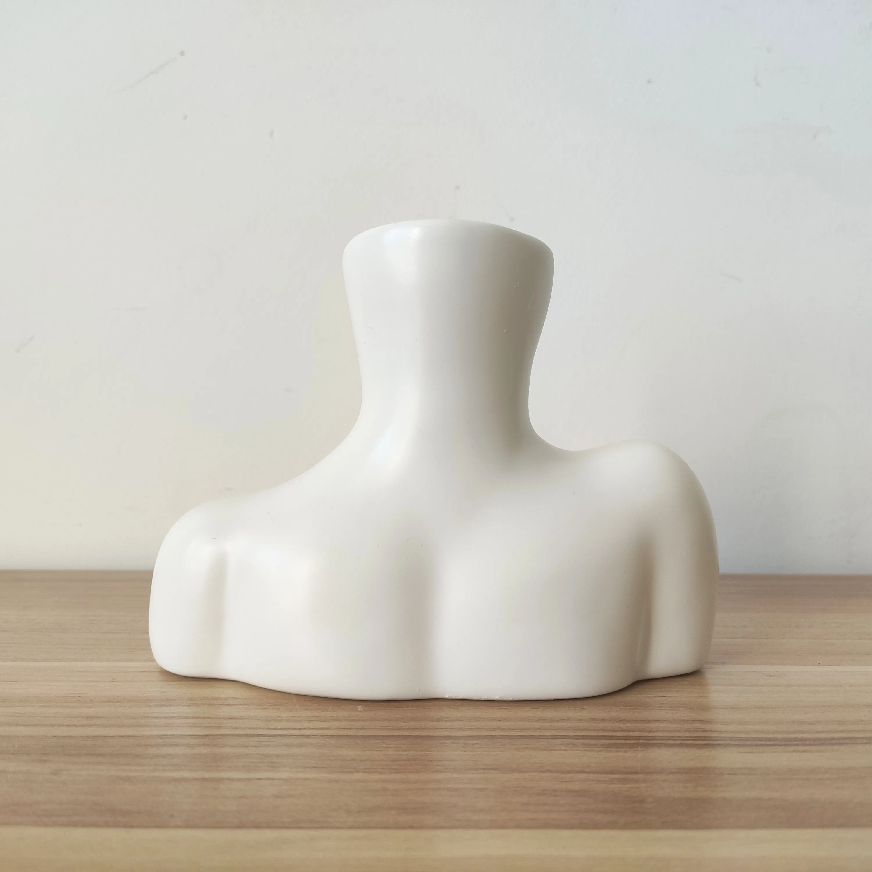 Vase Human Body Ceramic Flower Decoration Artist Home Sculpture | Дом и сад