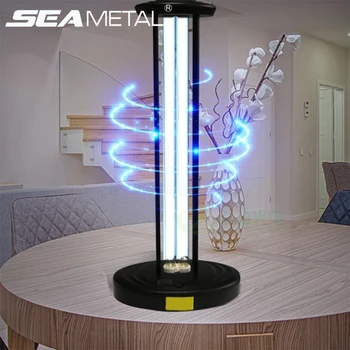 

38W UV Disinfection Lamp Quartz Sterilizer Lamp Ozone-Free Sterilization Lamp Kill Mites Lights Household UVC Germicidal Light