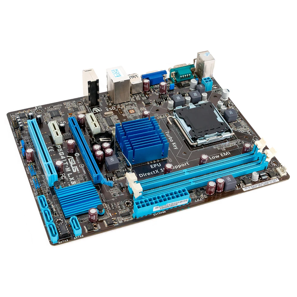 Asus P5G41T M LX3 настольная материнская плата G41 Socket LGA 775 для Core 2 Duo DDR3 8G SATA2 VGA uATX б/у