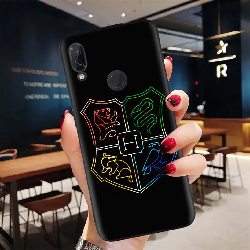 Черный чехол Potter Love для Xiao mi Red mi Note 8 7 7S 7A 6 S2 GO K20 Pro+ 6A mi 6X 5X A1 CC 9 8 мягкий чехол для телефона