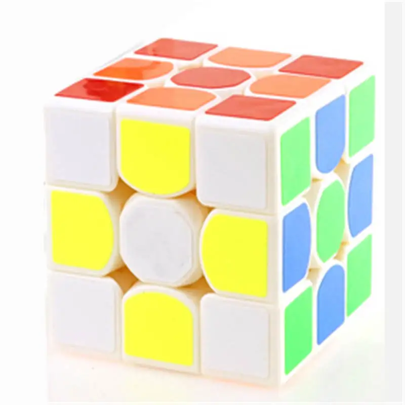 Набор Cubos Magicos Пазлы Магнитные Развивающие скоростные игрушки трендовые детские игрушки головоломки волшебный куб DD60MF - Цвет: White 3