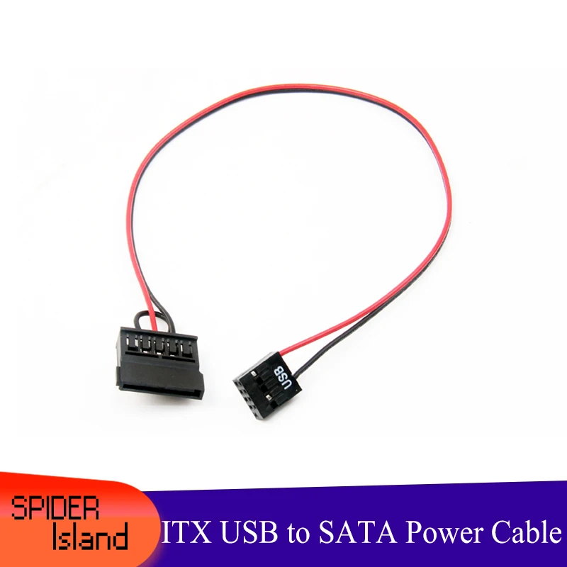 Кабель питания USB/SATA ITX материнская плата USB 9pin 2 5 дюйма SATA жесткий диск SSD кабель |