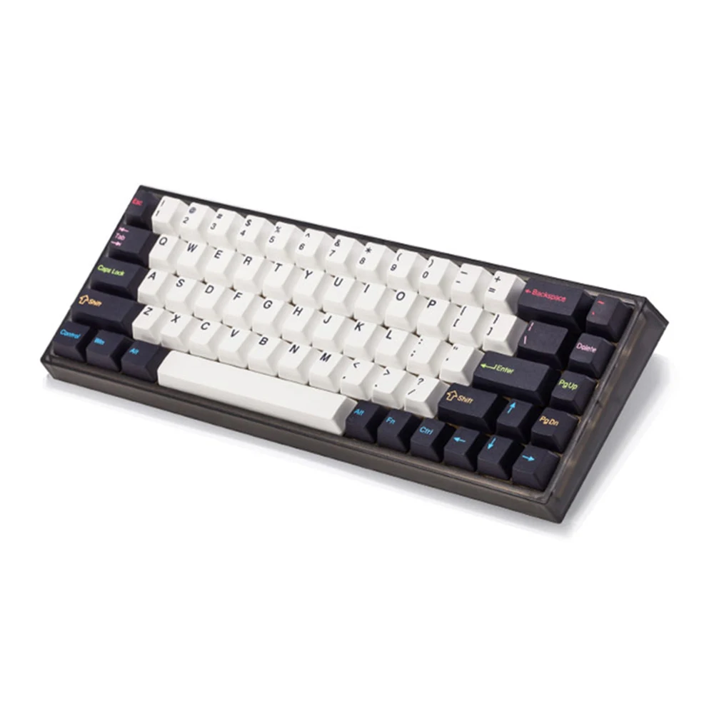 NJ68 BT 5.0 Wireless 2.4g Mechanical Keyboard For WIN MacOS 68 Layout Type-c Hot Swap PCB Plate Brass Aluminum Plate Keyboard