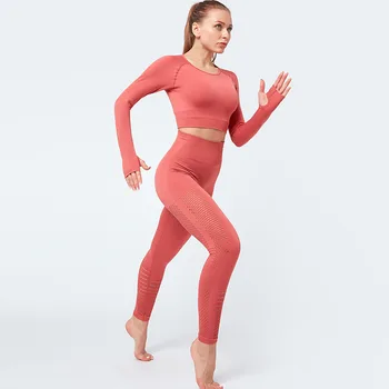 

2020 Tracksuits Blue Sportwear Clothes Short T shirt+Legging Pants Trouers Two Piece Set Yoga Women Summer GYM Clothes Jogging