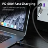 6in1 60W PD Fast Charger Cable USB C To Type C Micro Magnetic  Data Cables for iPhone Charging Wire for Macbook laptop Samsung ► Photo 3/6