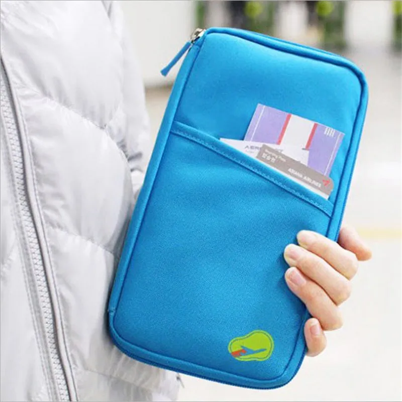 Сумка для хранения паспорта органайзер сумка денег многофункциональный