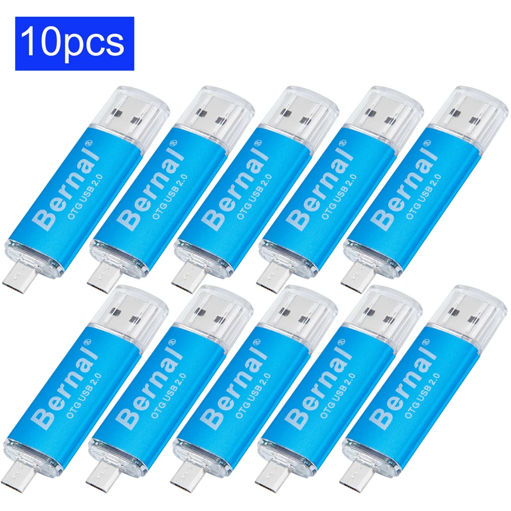 OTG USB флэш-накопители 10 шт. 4 ГБ 8 16 32 2 0 высокоскоростной Флэш-накопитель
