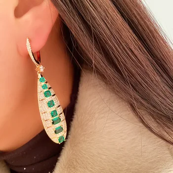 

Luxury Famous Brand Fashion Drop Earrings Vintage Jewelry for Woman Party Gift