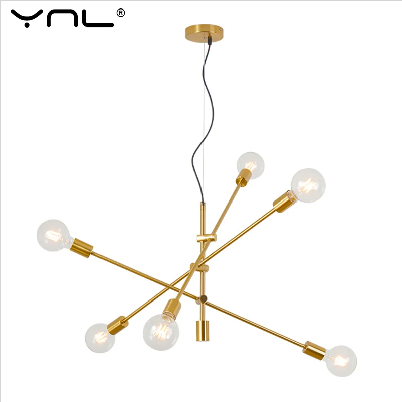 Moderne Hanglamp Zwart/Goud E27 Nordic Hanger Verlichting Armatuur Opknoping Lamp Eetkamer Decoratie Keuken Verlichting|Pendant Lights| - AliExpress
