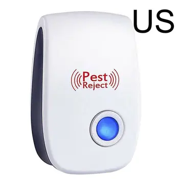 

Ultrasonic Pest Repeller EU/US/UK Plug Household Multi-Function Electronic Mouse Killer Indoor Eco-Friendly Expulsion Device