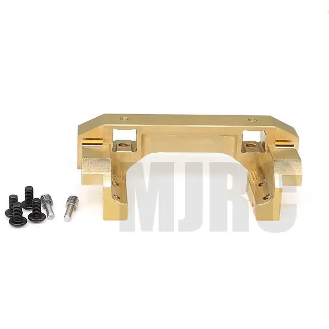 Copper front bumper mounting attachment forward servo mounting bracket for 1/10 RC Traxxas TRX-4 servo repositioning Counterweig