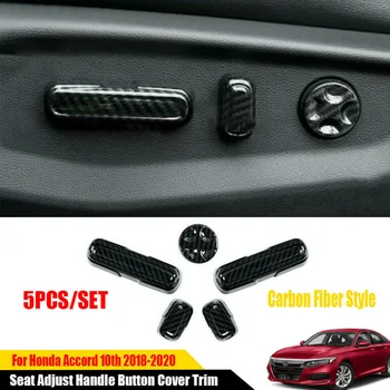 

10th Handle Button Cover Trim Seat Adjust Decorate Parts For Honda Accord