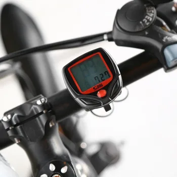 

NEW Bicycle Meter Speedometer Bike Digital LCD Cycling Computer LCD Odometer Speedometer Stopwatch For Bike SD-548B