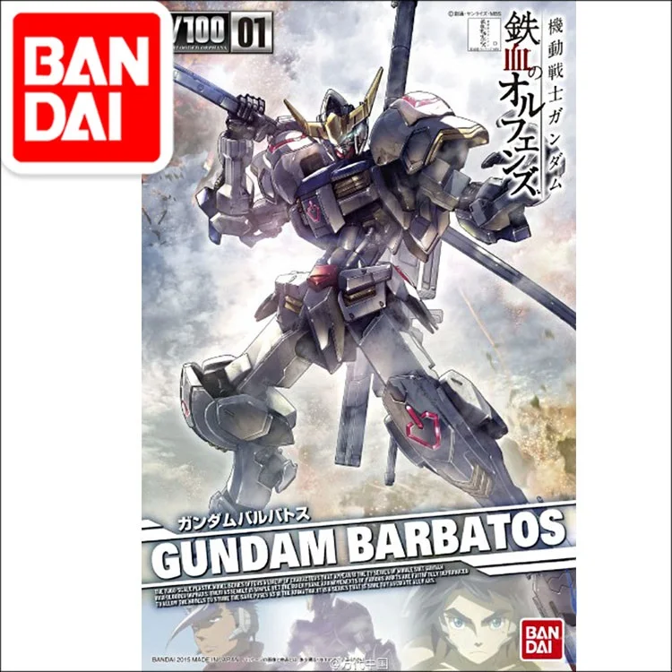 Оригинальный мобильный костюм Gundam MG TV 1/100 GUNDAM BARBATOS люпус Рекс с железной кровью
