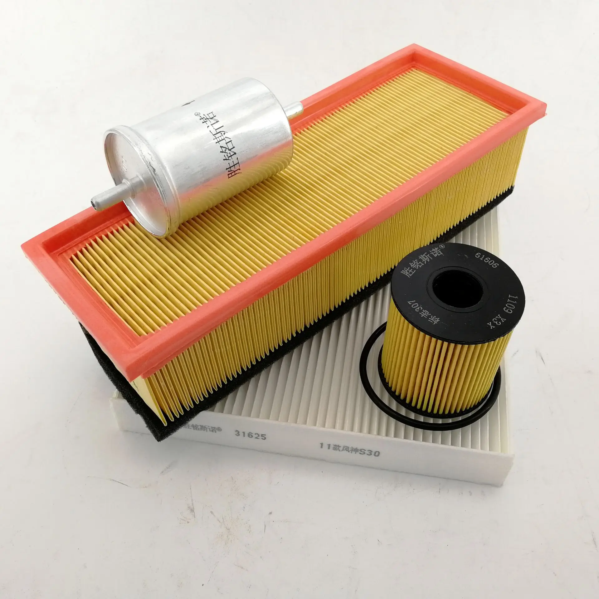 4 pieces a set Air filter oil filter Air conditioning Fuel for DFM AEOLUS S30 FENGSHEN S30 1.6L