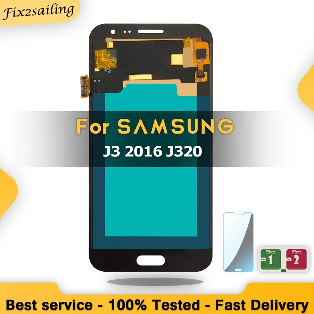 Дисплейный модуль для SAMSUNG Galaxy J3 2016 J320 J320F J320FN 100% | Мобильные телефоны и аксессуары