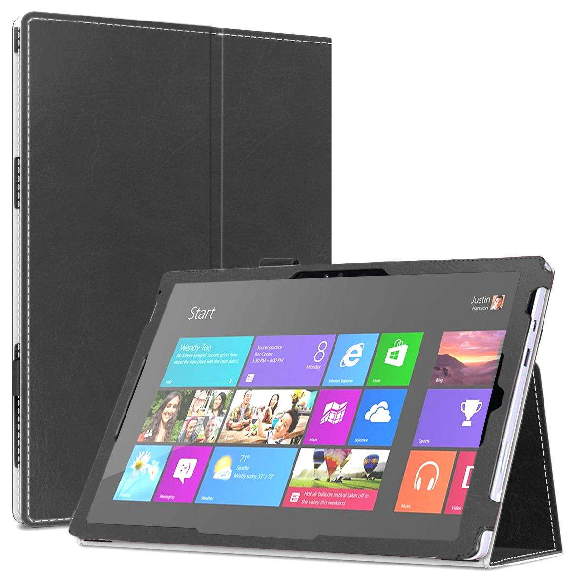 Для microsoft Surface Pro 7 чехол с карманом для карт ремешок для Funda Surface Pro 7 Surface Pro 7 Чехол для кожи Surface Pro 6 5 4 Чехол