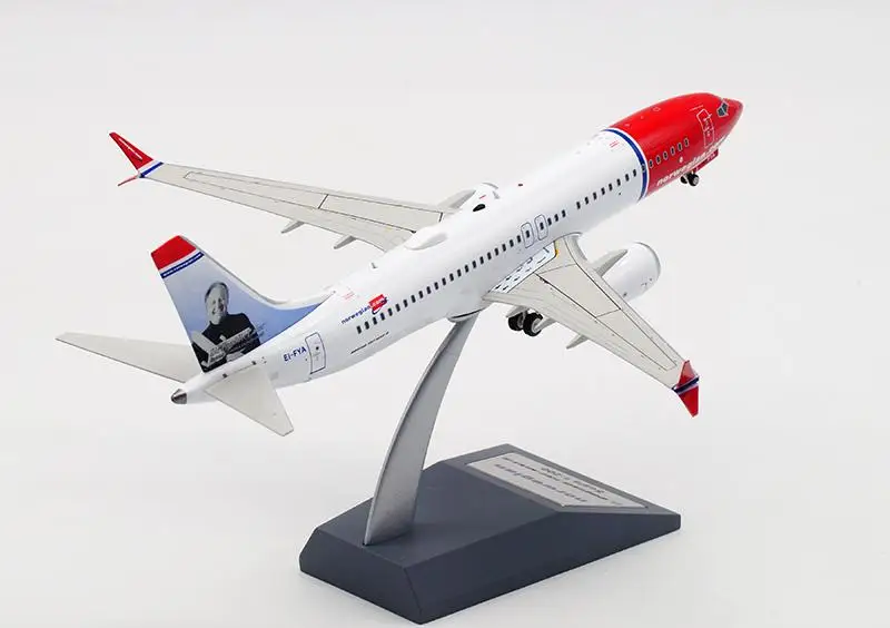 Inflight норвежский BOEING 737 MAX8 EI-FYA 1/200 литой самолет модель самолета