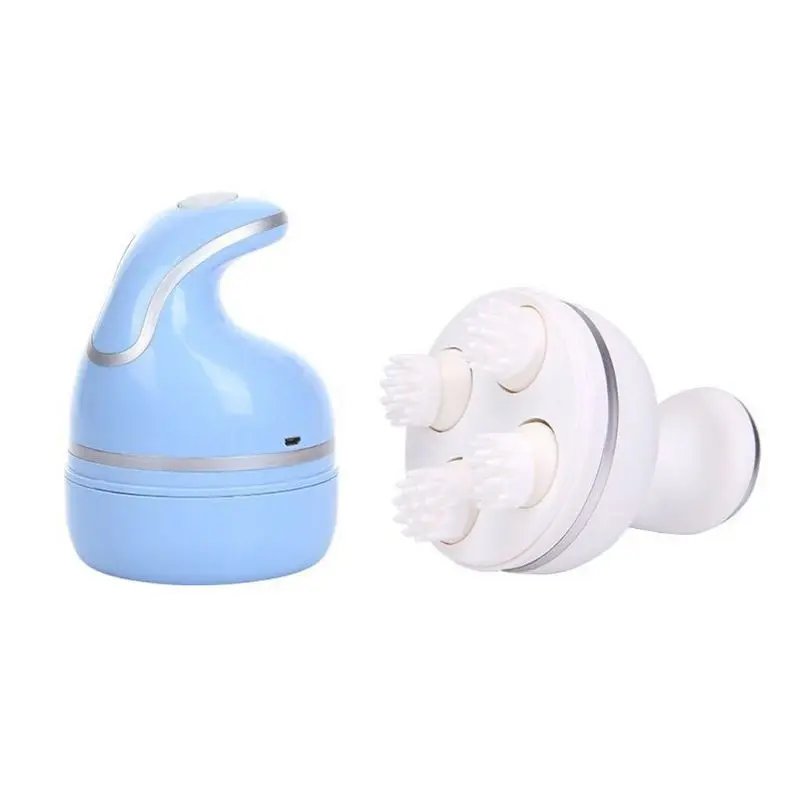 

Electric Head Massager USB Rechargeable High Frequency Vibration Deep Tissue Kneading Pressure Stress Release Headache Pain