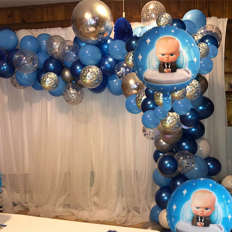 Afgekeurd De kamer schoonmaken Voorspeller 1Set Boss Baby Boog Kit Guirlande Folie Helium Ballon Baby Shower  Verjaardag Thema Feest Decoraties Opblaasbare Speelgoed Lucht  Globos|Ballonnen & Accessoires| - AliExpress