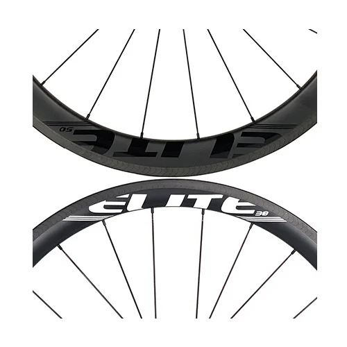 ELITEWHEELS SLT Road Carbon Wheels Aero A1 Brake RA18 Ceramic Bearing Hub Pillar 1423 Spoke Tubular Clincher Tubeless Wheelset