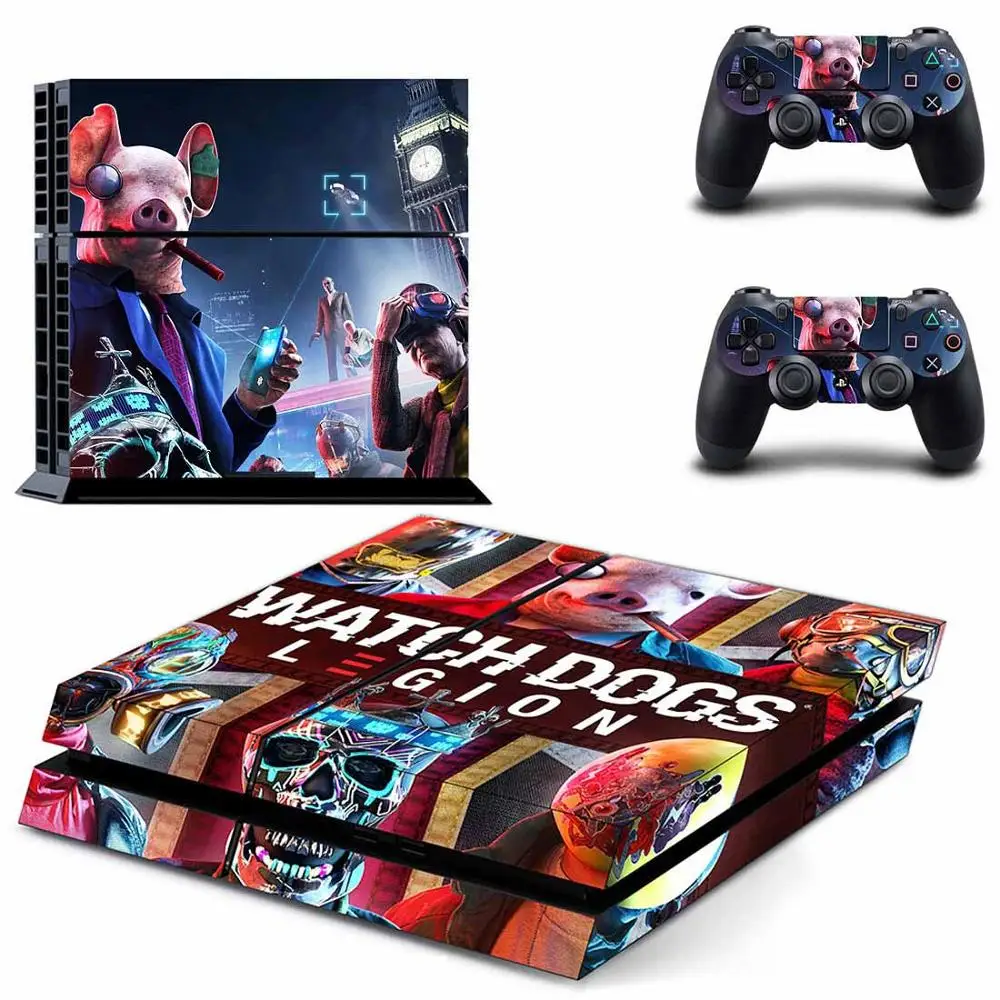 Часы собаки: Легион наклейка для PS4 PS 4 стикер игровая станция наклейки pegatinas Adesivo