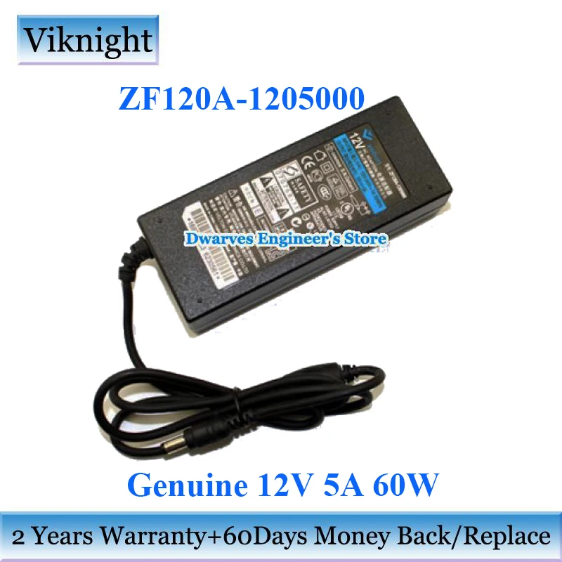 Оригинальный ZF120A-1205000 12V 5A AC адаптер питания 60W для Velton фотография кольцо свет