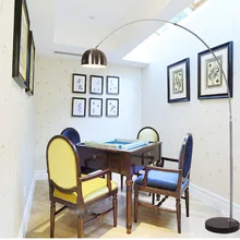 Торшер из нержавеющей стали, креативная рыболовная подставка, лампа vloerlamp