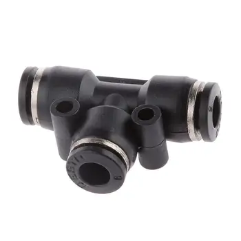 

40 Pcs Air Pneumatic 1/4 To 1/4- 6mm To 6mm Straight Push In Connectors Quick