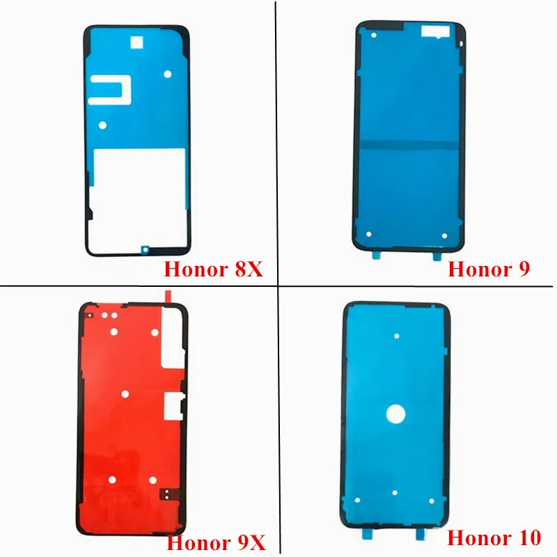 1 клейкая лента для задней крышки аккумулятора Huawei Honor 8X 9X 9 10 20 Pro 20i|Корпусы и рамки