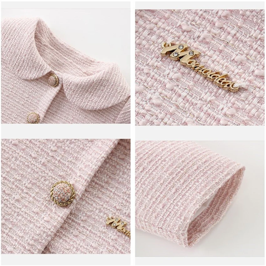 2020 spring new girls dresses for children sweet and cute baby small fragrance wind long-sleeved net yarn princess Dress Mesh