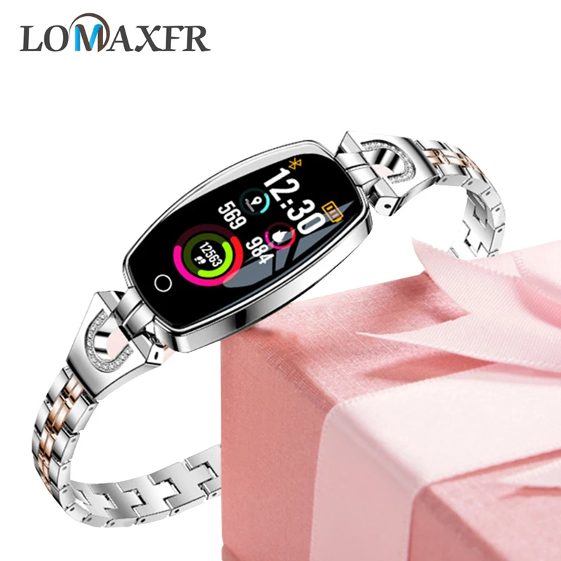 Смарт-часы android для женщин фитнес-браслет кровяное давление монитор сердечного ритма водонепроницаемые наручные часы для женщин наручные часы
