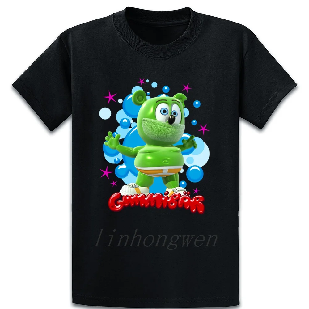 Футболка Gummibaer Bubbles дизайнерская модная одежда для фитнеса летняя Стильная