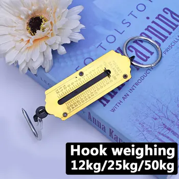 

Hand-Held Spring Mechanical Scale Luggage Scale Weight Scale Home Travel Kitchen Suitcase Hanging Portable Accurate