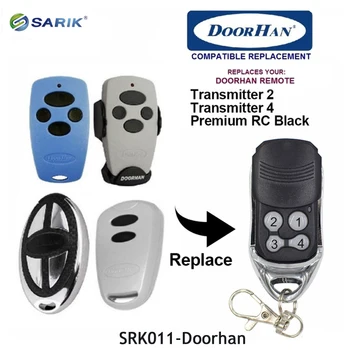 

10pcs DOORHAN transmitter2 DOORHAN transmitter4 DOORHAN Premium RC Black garage door remote control gate rolling code 433.92mhz