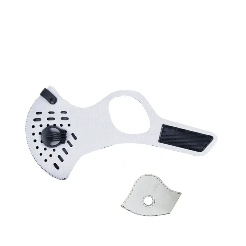 Велосипедная маска для лица M 2,5, Спортивная велосипедная маска для страйкбола, тренировок, Пылезащитная маска велосипедиста+ фильтр с активированным углем, дышащая маска для лица