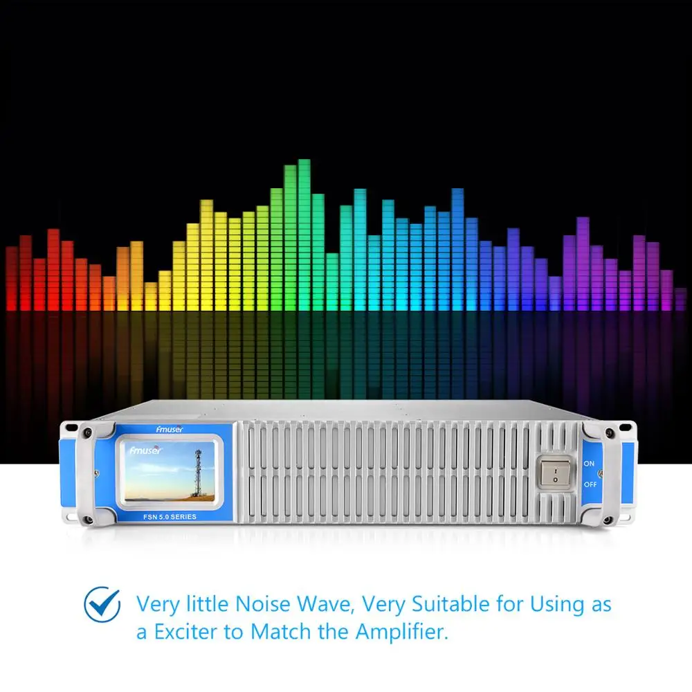 FMUSER FSN-350A 350W Профессиональный радиопередатчик FM возбудитель и вещания радио передатчик 87,5-108 MHz 15 км-20 км
