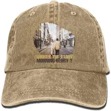 Ulongpoq унисекс Oasis What's The Story Morning Glory хлопковая бейсбольная кепка вымытая окрашенная Кепка для папы s Регулируемая черная