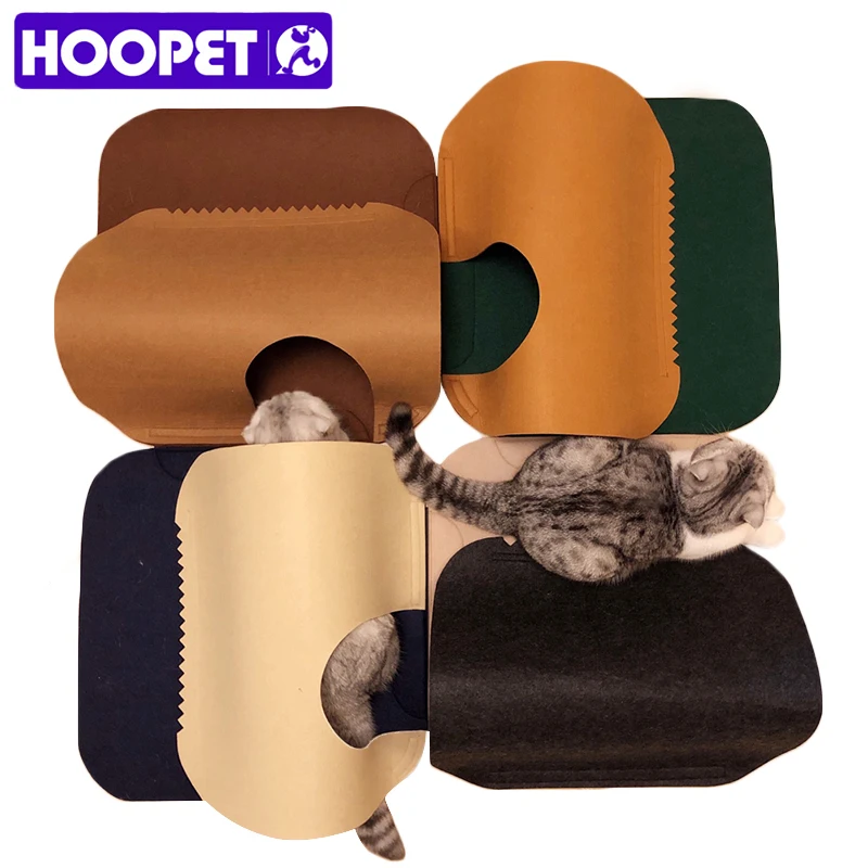 HOOPET Pet Carpet Cat Sleeping Mat Tunnel Cats Blanket Pad Pets SuppliesCat Beds & Mats