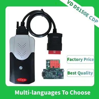

2020 obd obd2 new vci vd ds150e cdp with bluetooth 2016.R0 keygen for delphis VD TCS CDP car truck diagnostic tool car cables