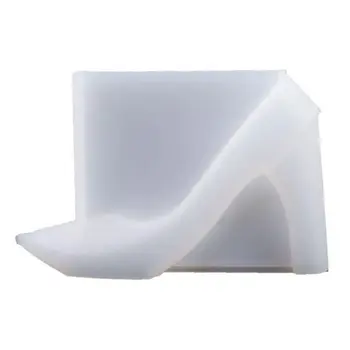

Crystal Epoxy Resin Mold High Heels Casting Silicone Mould DIY Crafts Ornaments Making Tool