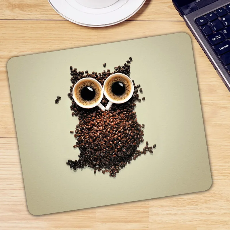 

Animal Owl Patterned Gaming Mouse Pad Anti-Slip Home Office Notebook Computer Playing Game Mousepad