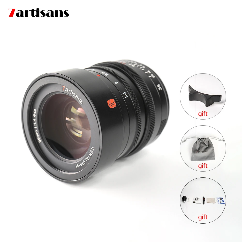 7artisans M35mm f1.4 полная Рамка M Mount объектив для Leica M2 /M3/M4/SL/ TL /TL2/CL Для беззеркальных