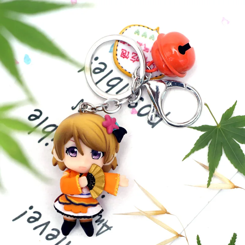 Мультяшный брелок колокольчик кимоно LoveLive кукла кулон Южная Корея сумка для девочек аксессуары оптом