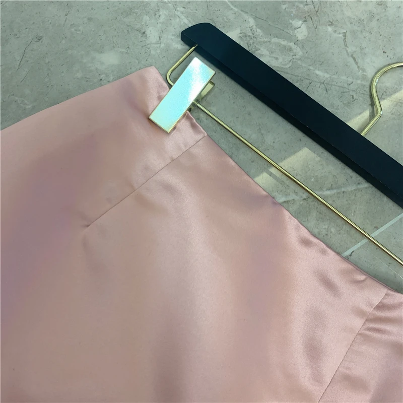 Высокое качество Мода дизайнерская подиумная юбка женская с бантом украшенная мини-юбка