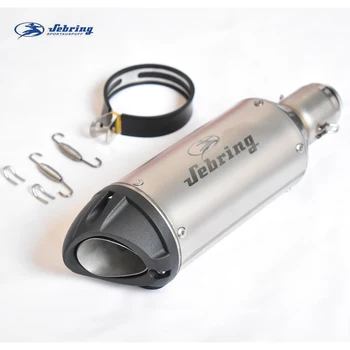

Sebring 51/60mm Universal Modified Motorcycle Exhaust Muffler SPort Racing Muffler Pipe For Ninjia 250 ATV PCX155 NVX155 R25 R6